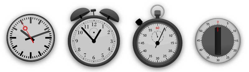 Clock, Alarm, Stopwatch & Timer